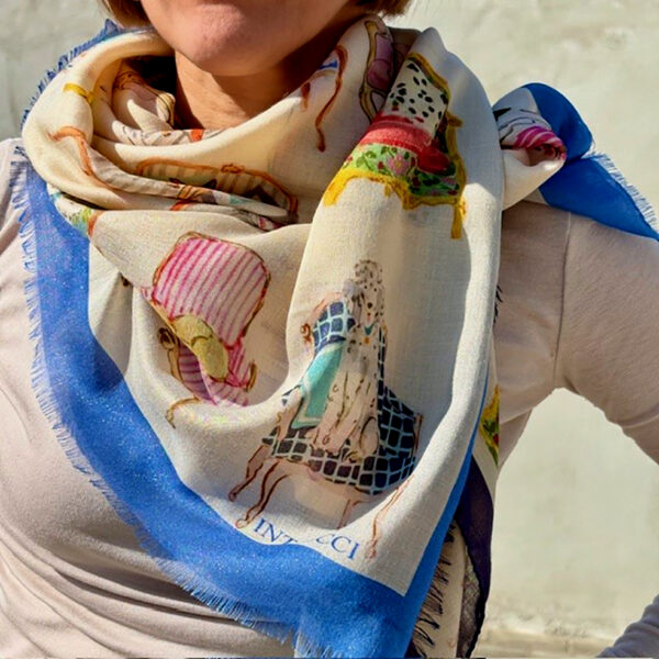 SCARF MAXI FOULARD DOGS - immagine 5